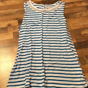 Banana Republic Size M Tank Top with Bead NeckLine